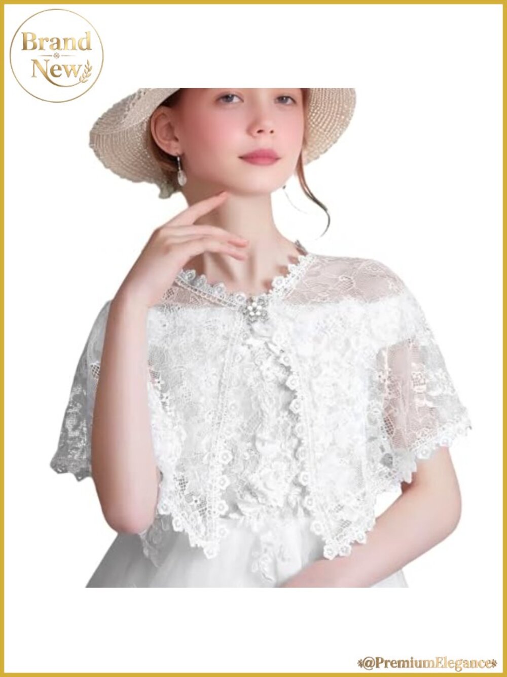 Lace Shawl Wrap Cape Scarf for Evening Dresses